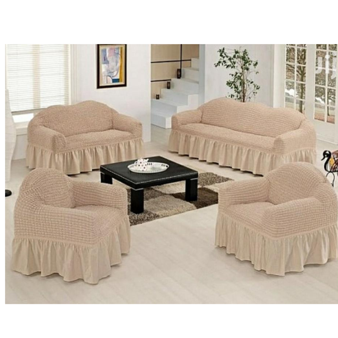 Turkish Seat Covers 01(3+1+1)Light Beige