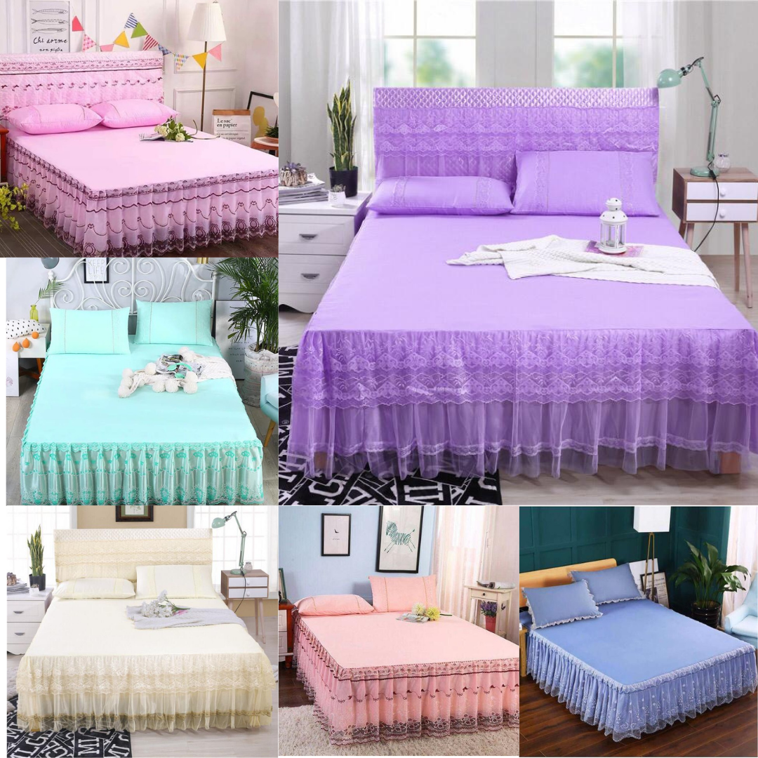 4x6 3PC BED SKIRT